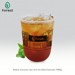 BUBUK MINUMAN MINT TEA POWDER - FOREST BUBBLE DRINK